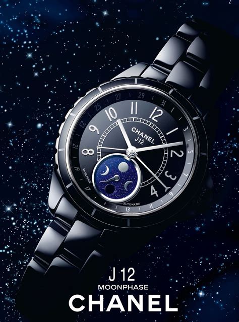 chanel moonphase watch replica|chanel j12 watch authenticity.